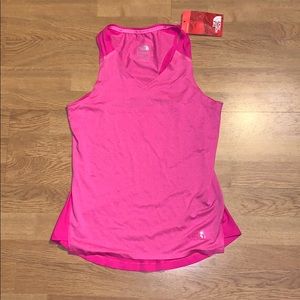 NWT The North Face Dynamix Tank, Pink, M